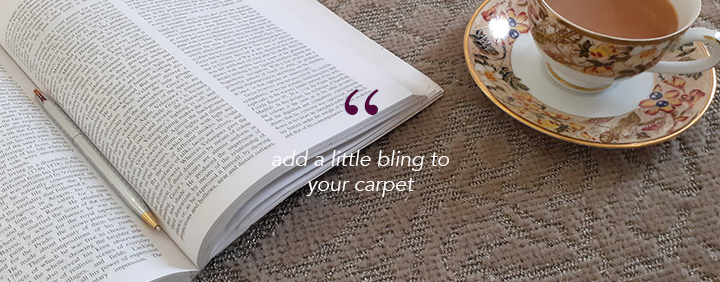 Add a little Bling to your carpet
